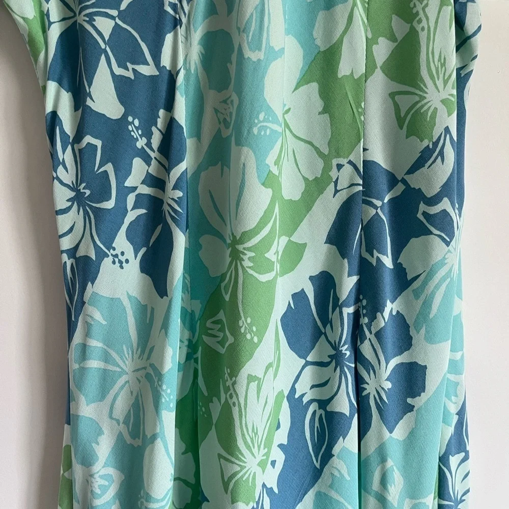 Vintage Hilo Hattie Floral Dress Large - Picture 10 of 15